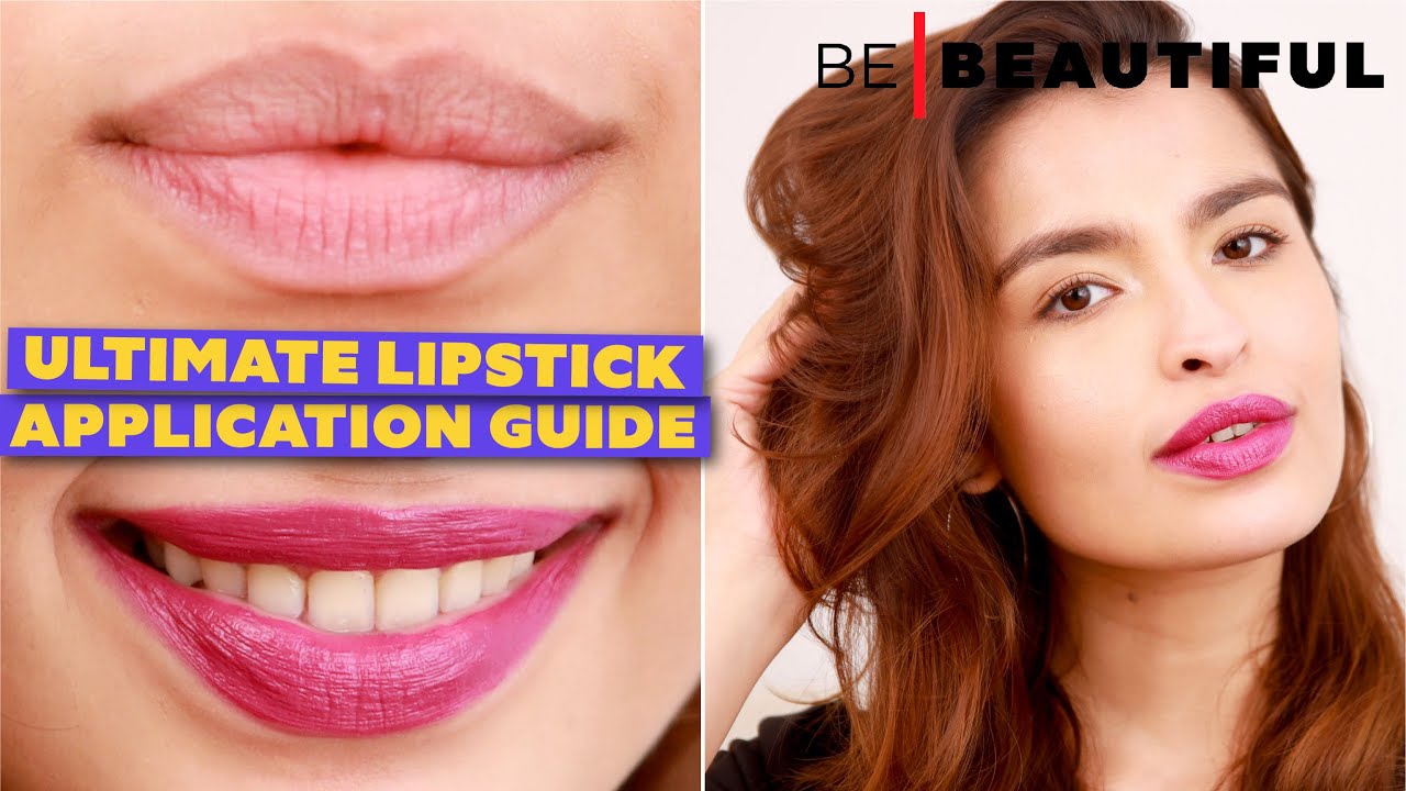 How To Apply Lipstick Perfectly As A Beginner | Lipstick Guide for Newbie | Be Beautiful