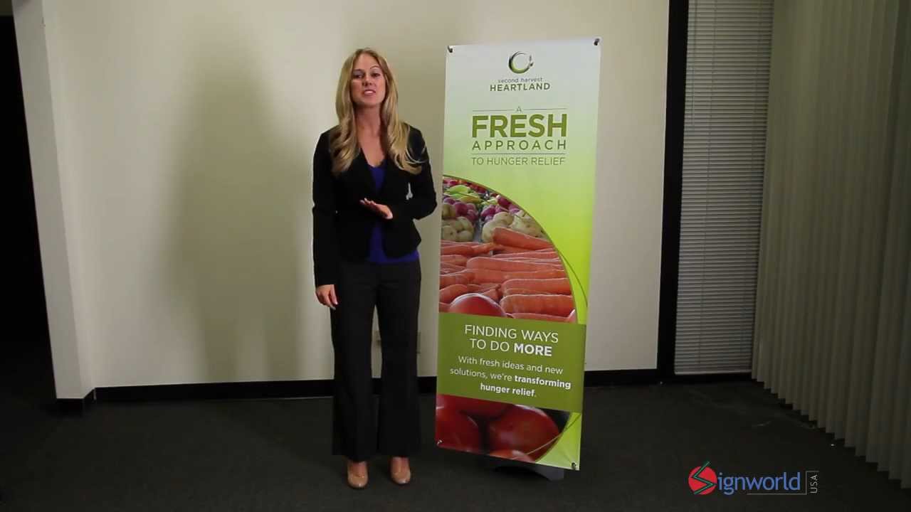 Outdoor X Banner Stand