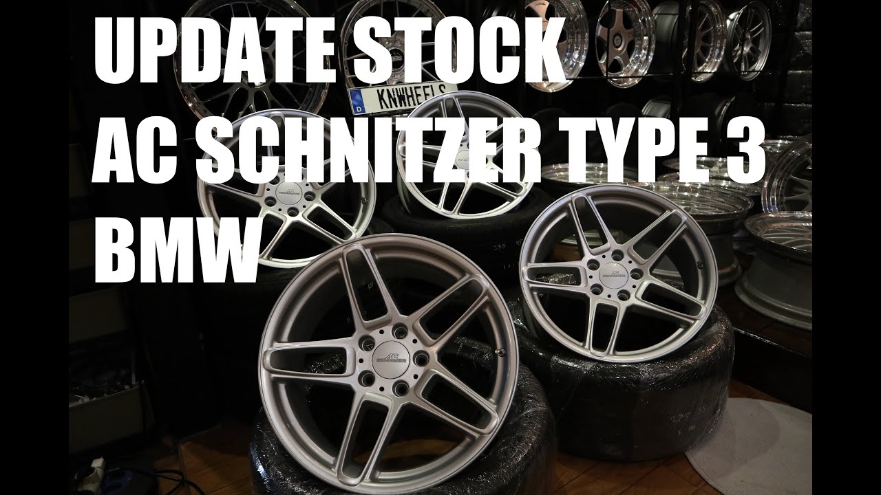 REVIEW VELG AC SCHNITZER TYPE 3 BMW ORIGINAL | KNWHEELS STOCK UPDATE + REVIEW