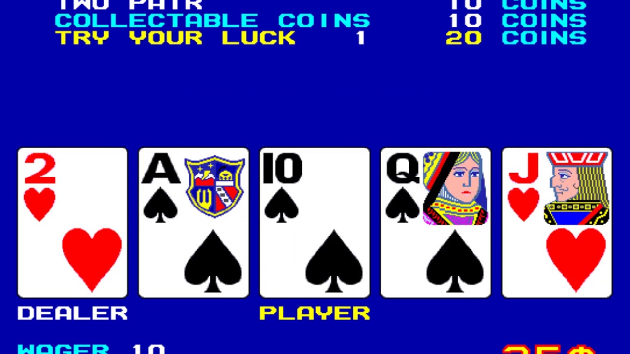 シグマ メダル ポーカー ジョーカーズワイルド Sigma Video Poker Joker's Wild