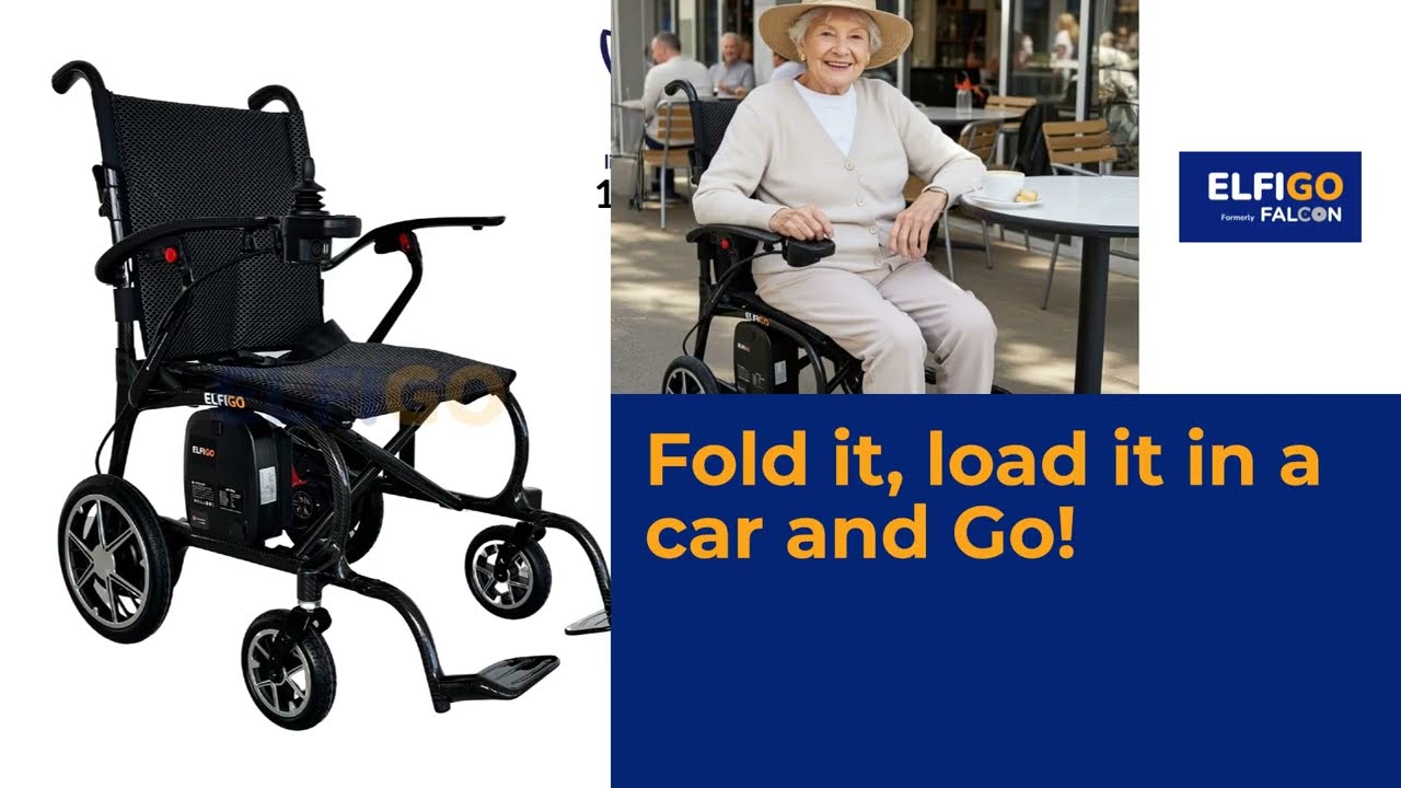 Ultra-Lite Carbon 11.7kg Motorised Wheelchair