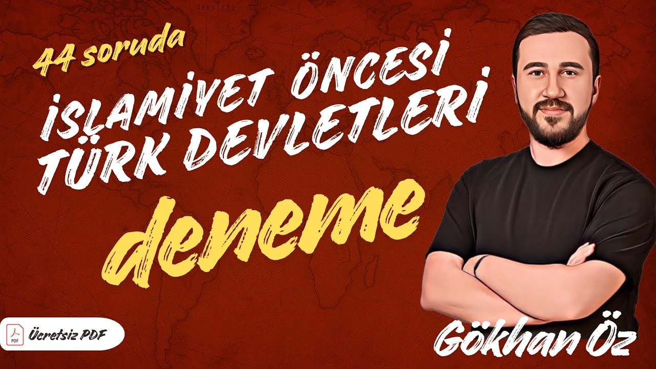 İSLAMİYET &Ouml;NCESİ T&Uuml;RK DEVLETLERİ (KPSS - AGS DENEME)