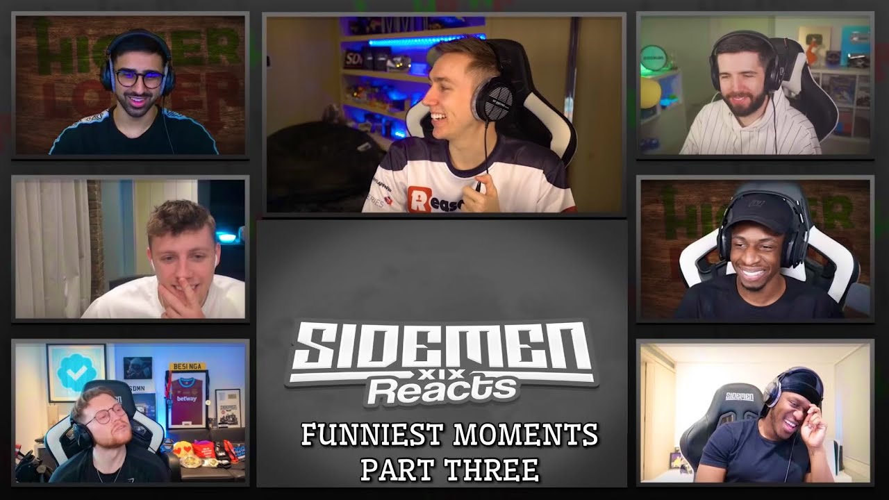 SidemenReacts Funniest Moments Compilation part 3