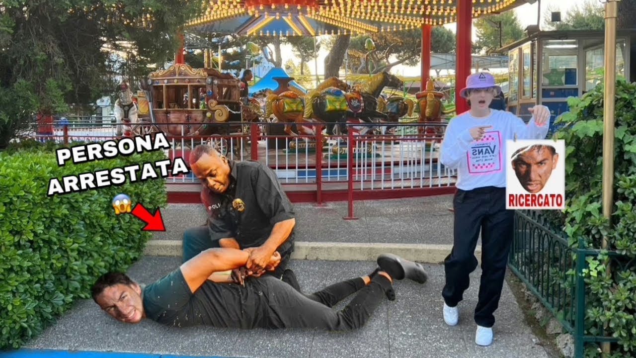 IL PRIGIONIERO SCAPPATO DALLA PRIGIONE È STATO ARRESTATO DALLA POLIZIA!! *ricerca al parco giochi*