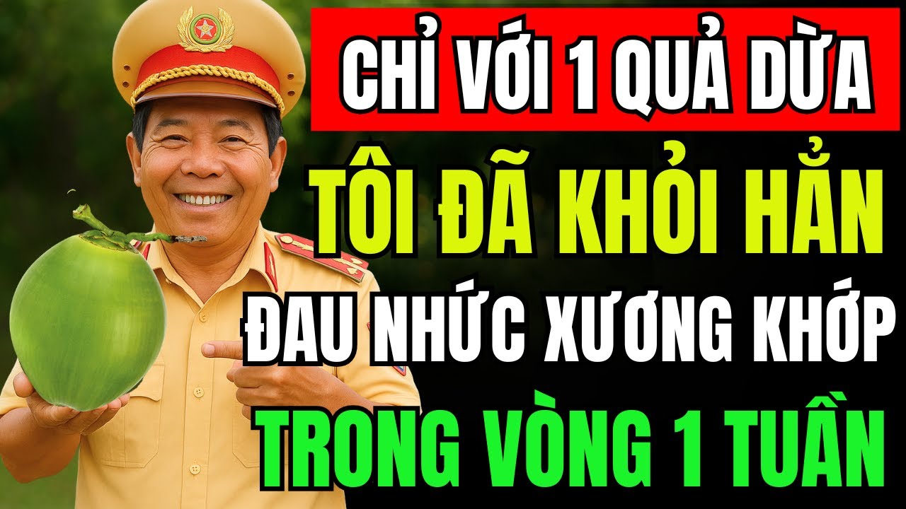 Bài Thuốc Trị Đau Nhức Xương Khớp Cực Kì Hiệu Quả Từ Lá Trầu Kết Hợp Với Trái Dừa Tươi
