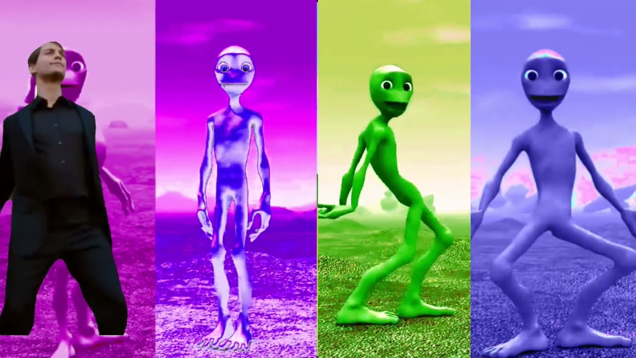 The alien battle 