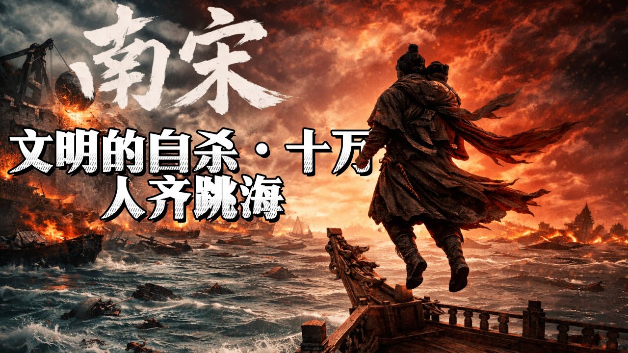 97分钟一口气读完南宋；揭秘人类历史上最悲壮的文明自杀。为什么说“崖山之后无中国”？#南宋#宋徽宗#赵佶#文天祥#赵构#崖山海战#蒙古#元朝#钓鱼城#蒙哥#忽必烈