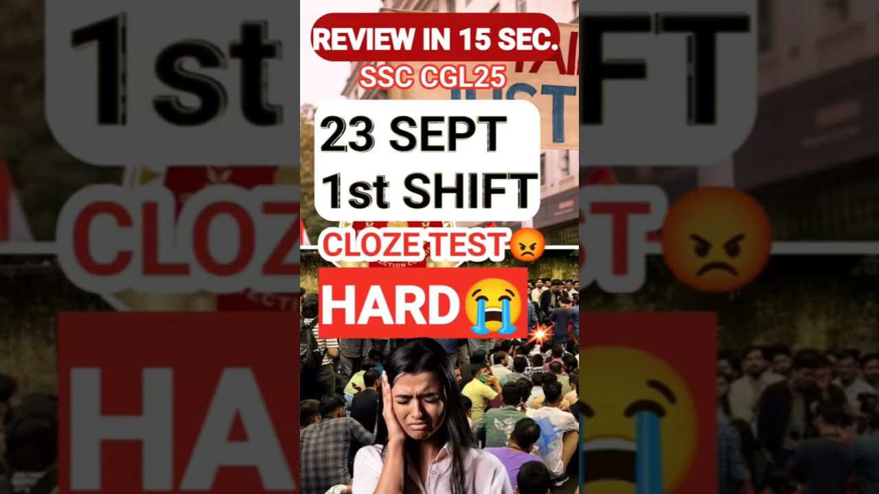 1st SHIFT 23 SEPT || ANALYSIS || REVIEW 