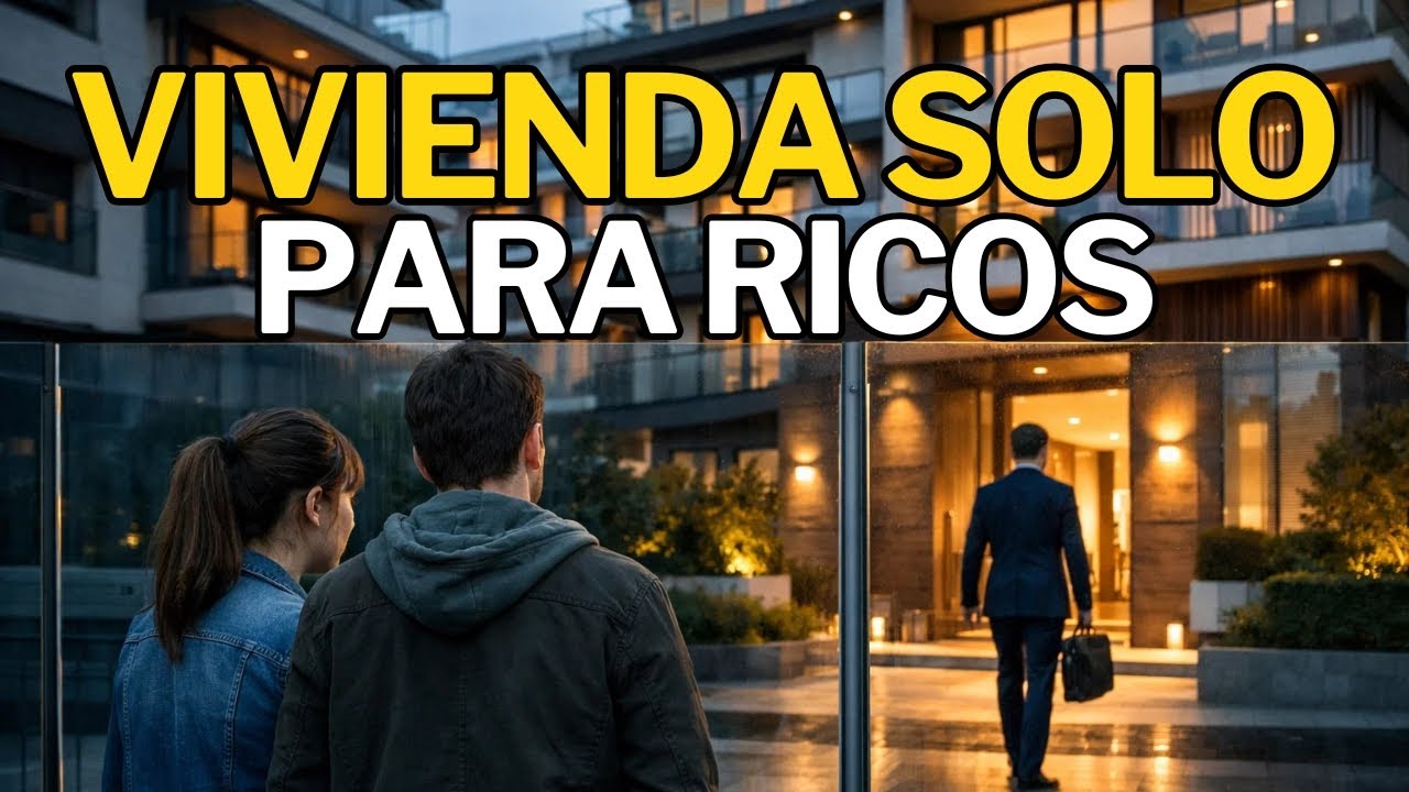 ¿Por qué solo se construye vivienda para RICOS en España?