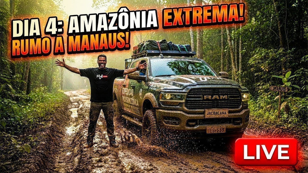 🌴 TRANSAMAZÔNICA DIA 4 - RUMO A MANAUS!! 🔥
