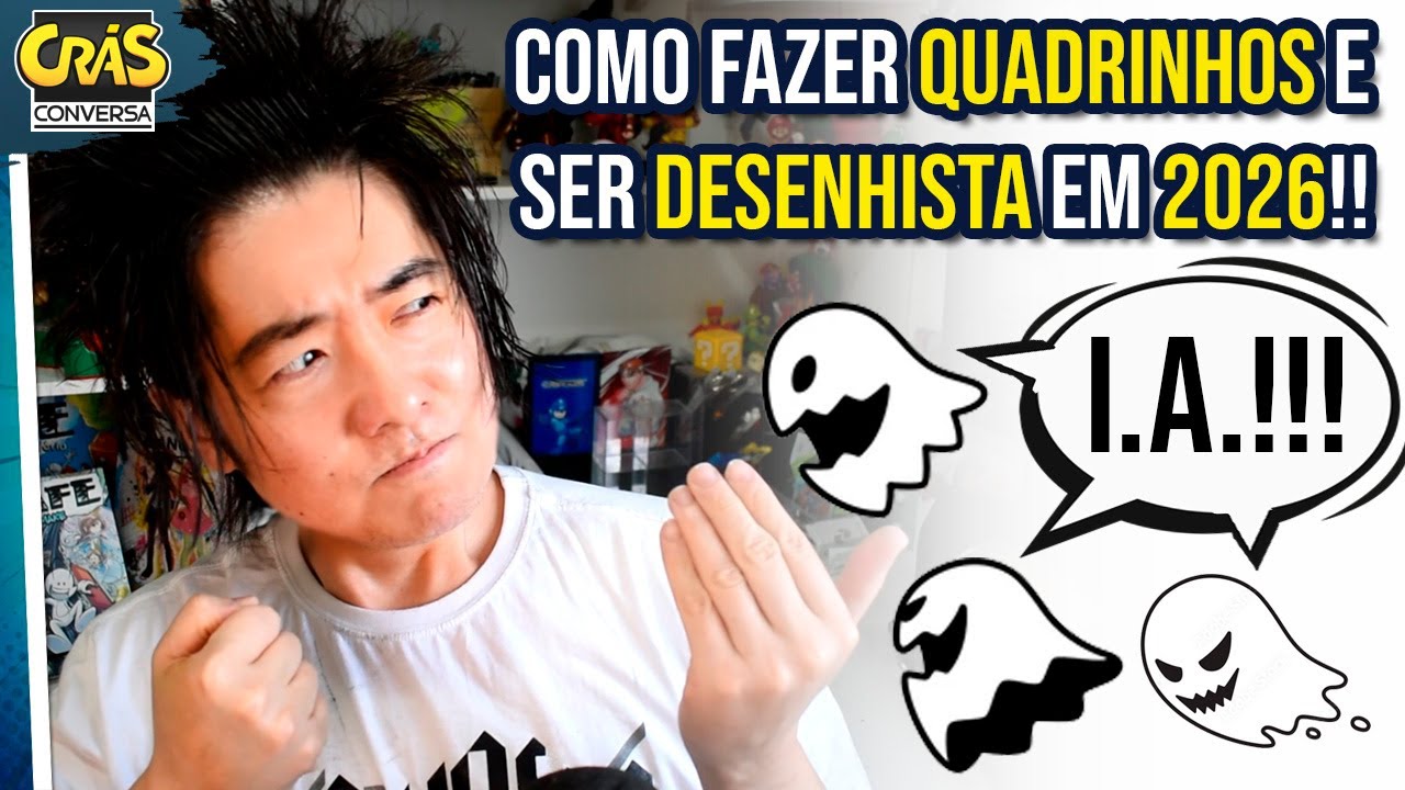 Como DESENHAR e fazer QUADRINHOS em 2026? | último vídeo do ano