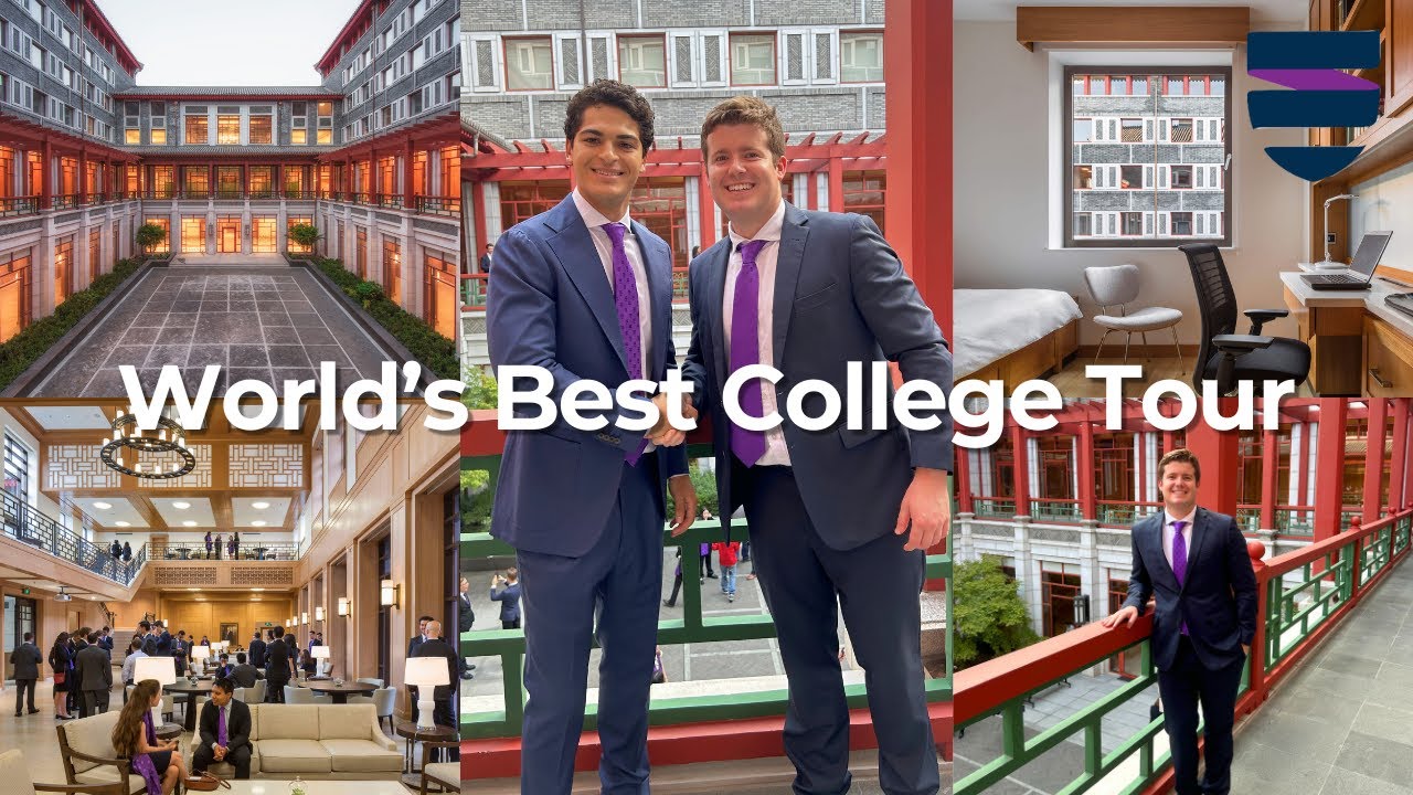 Touring the BEST DORM ROOM in the WORLD | SCHWARZMAN SCHOLARS