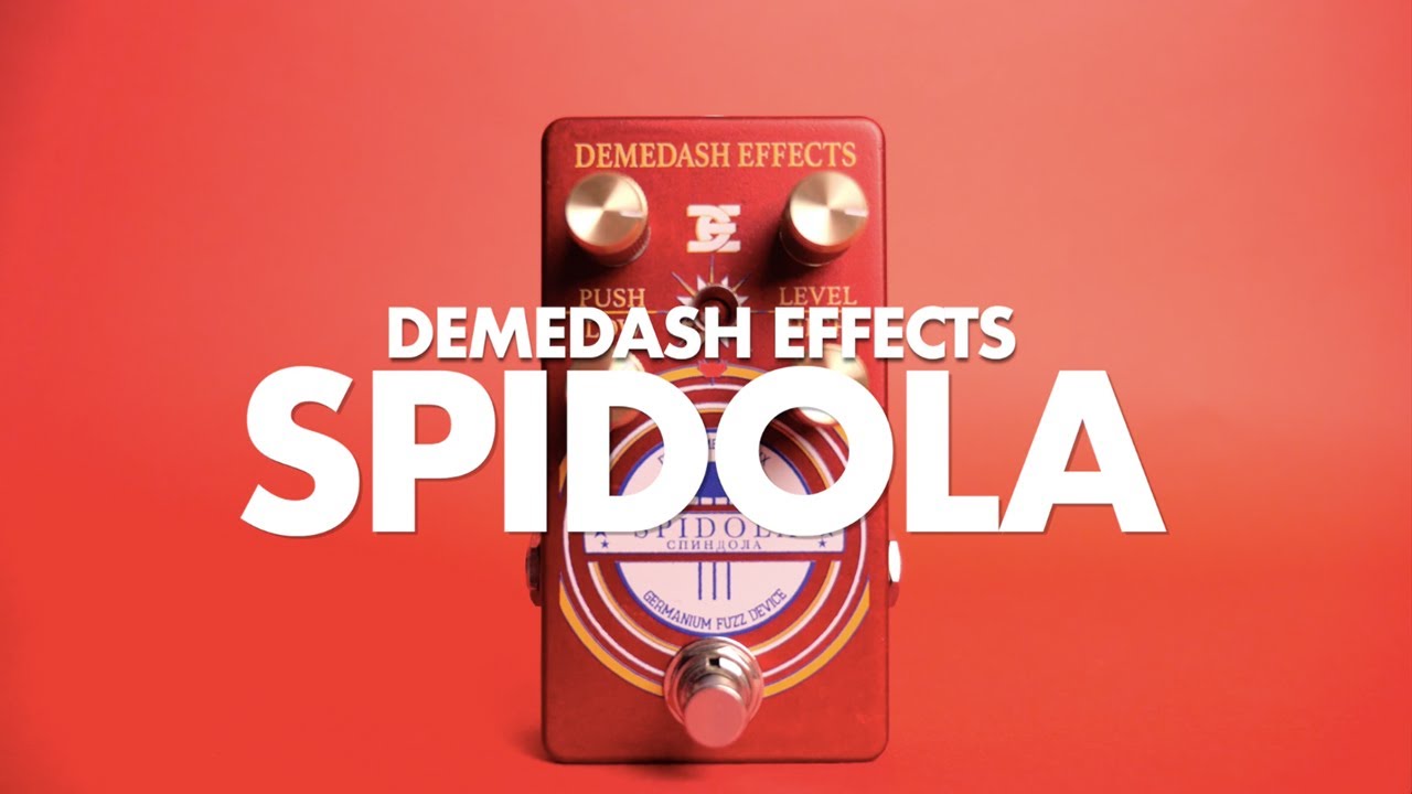 Demedash Effects Spidola Germanium Fuzz Device || Demo
