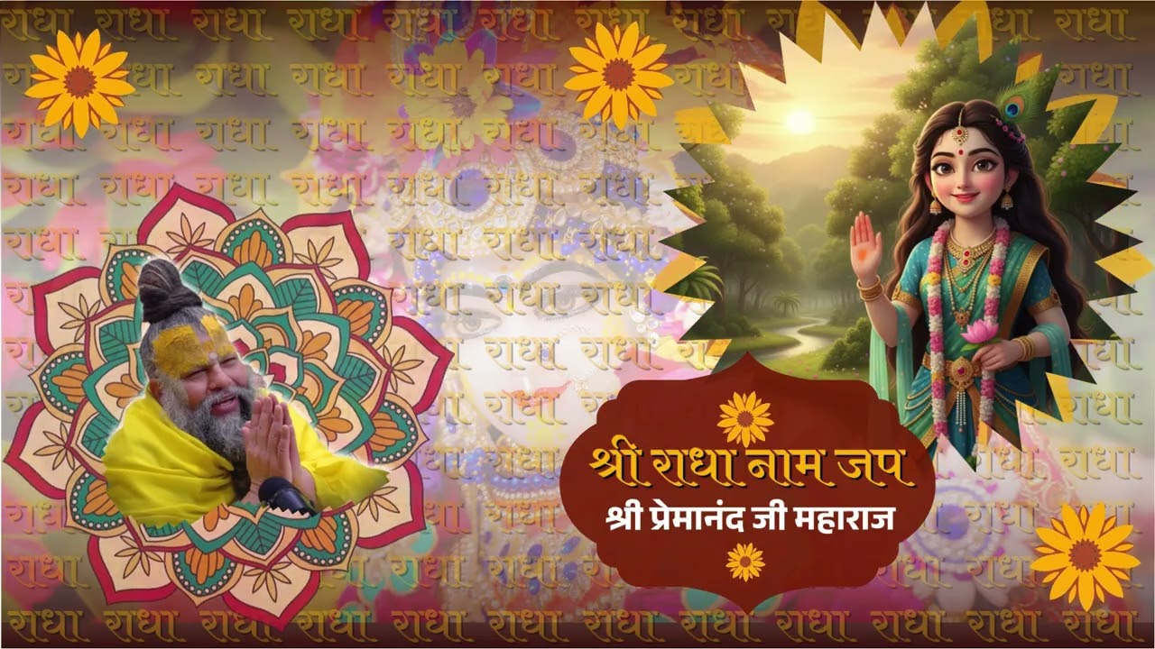 Radha Naam Jap - Premanand Ji Maharaj | Tune Copyrighted Free 