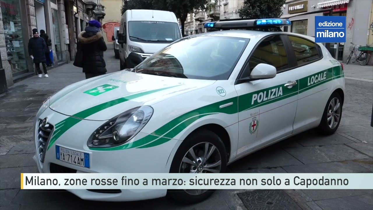Milano, zone rosse fino a marzo: sicurezza non solo a Capodanno