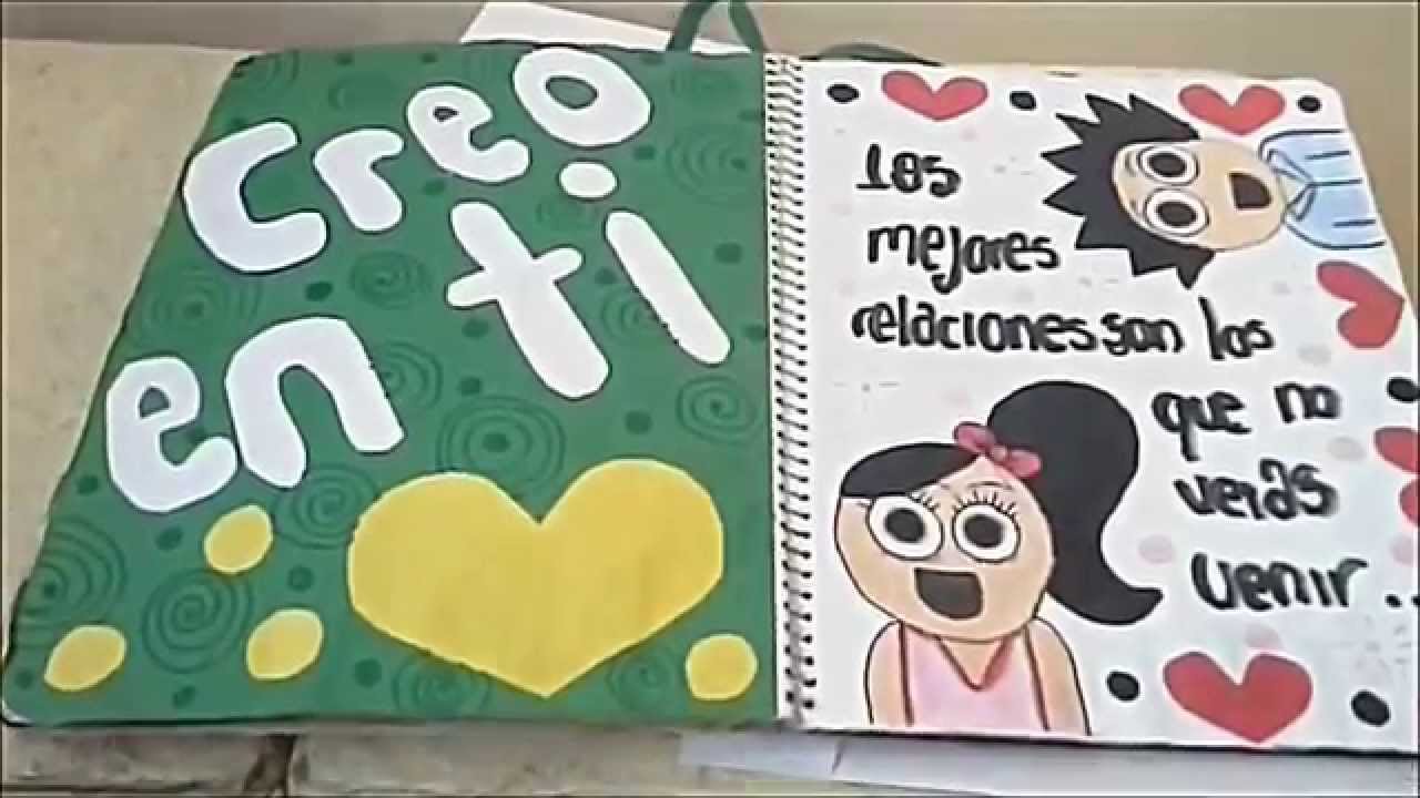 Regalo para mi novio ♥ Libreta ♥ Ideas ♥