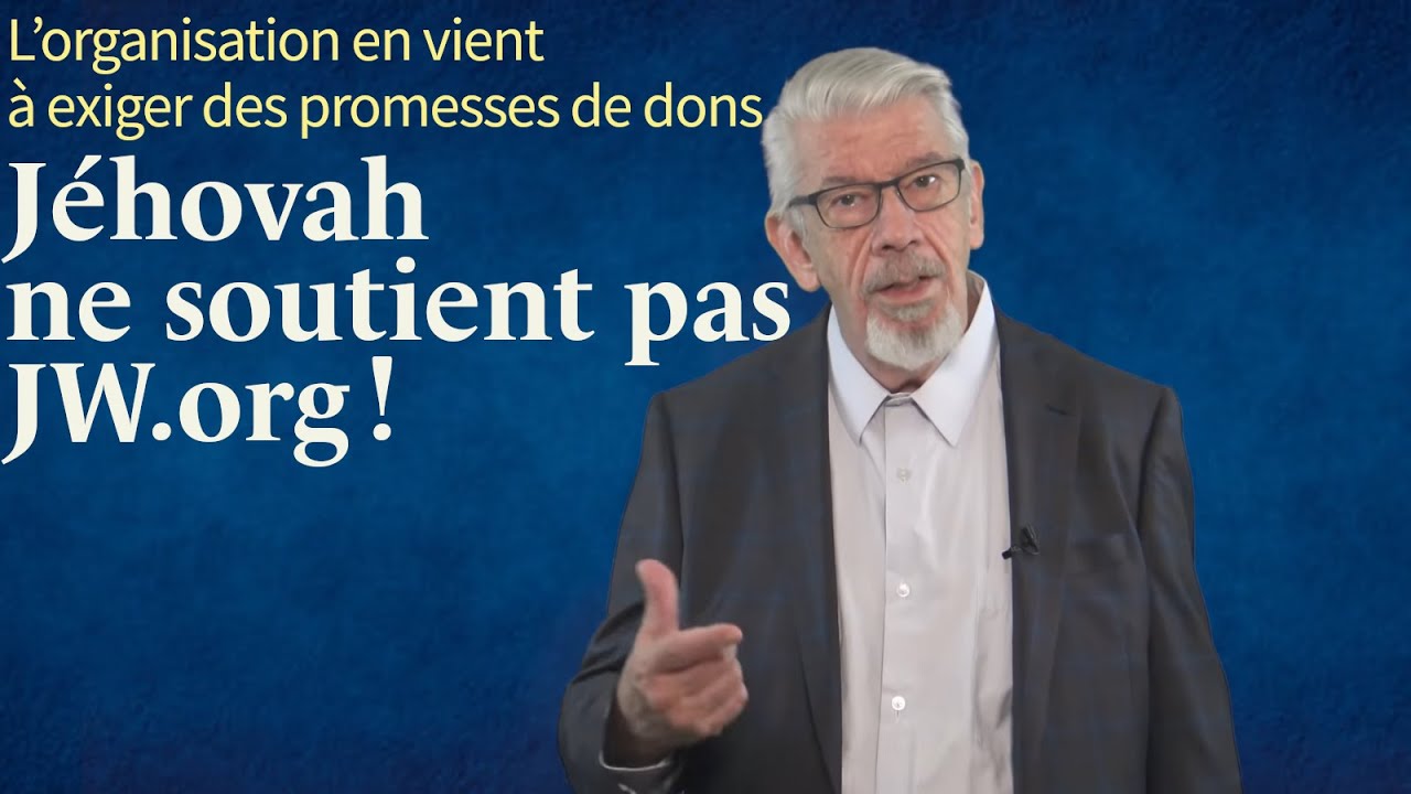 La nouvelle disposition relative aux offrandes prouve que Jéhovah ne soutient pas l’organisation