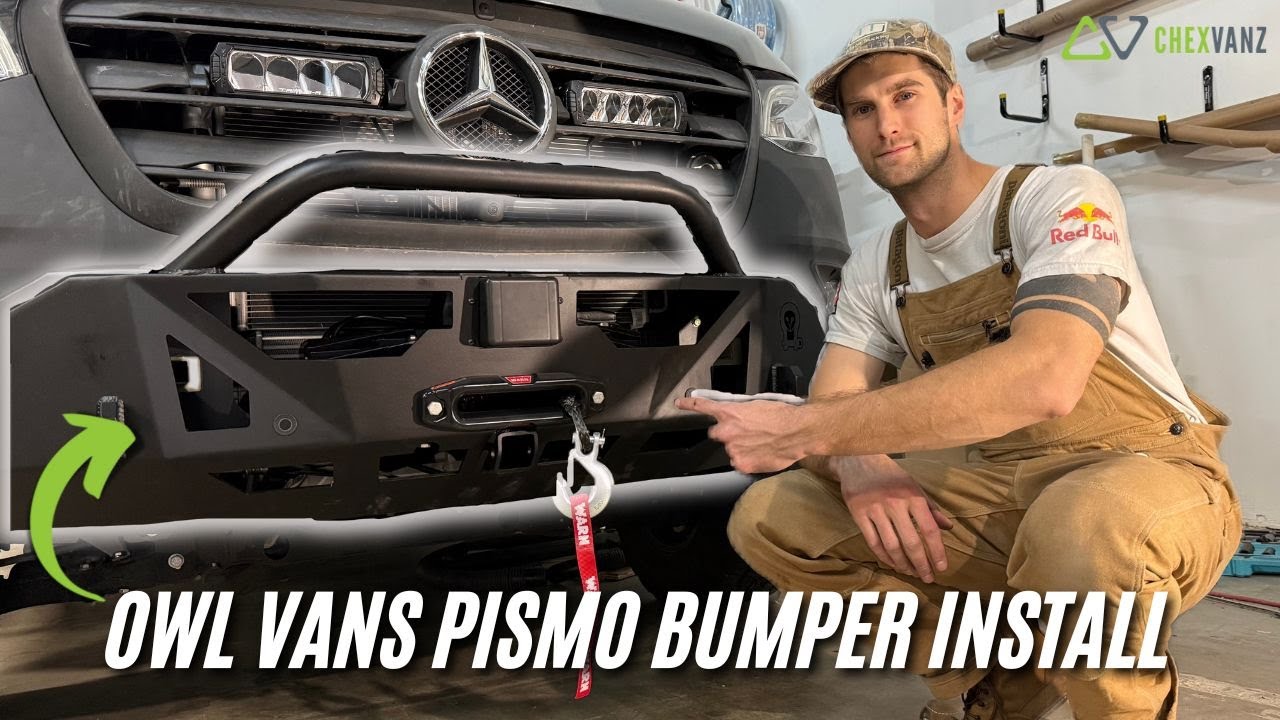 Installing the OWL VANS PISMO BUMPER on a Sprinter Van | Step-by-Step Guide