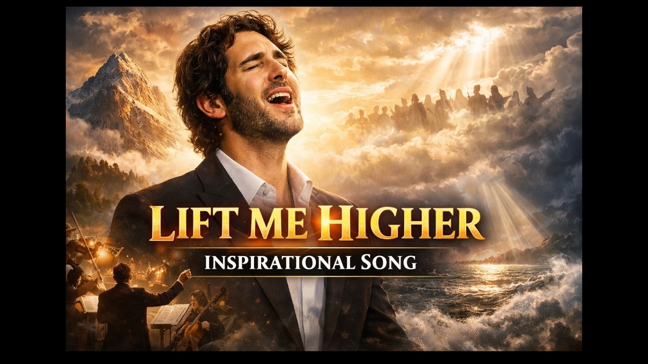 Josh Groban - LIFT ME HIGHER | Powerful Inspirational Orchestral Worship Song)