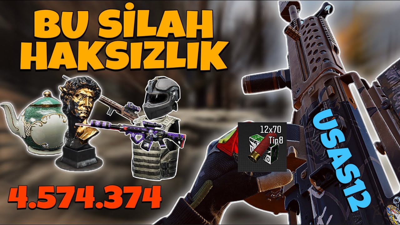 Sanırım USAS12 Bu Oyun için Biraz Fazla🔥Cepho Yasak Bölge 80k🔥Arena Breakout