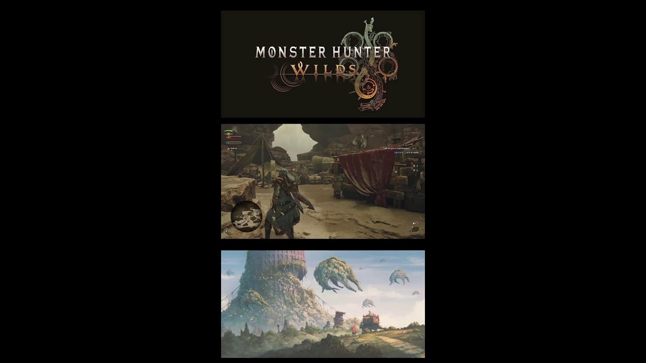 Monster Hunter Wilds Part 1 | Into the Forbidden Lands (Linux Gameplay) Vertical