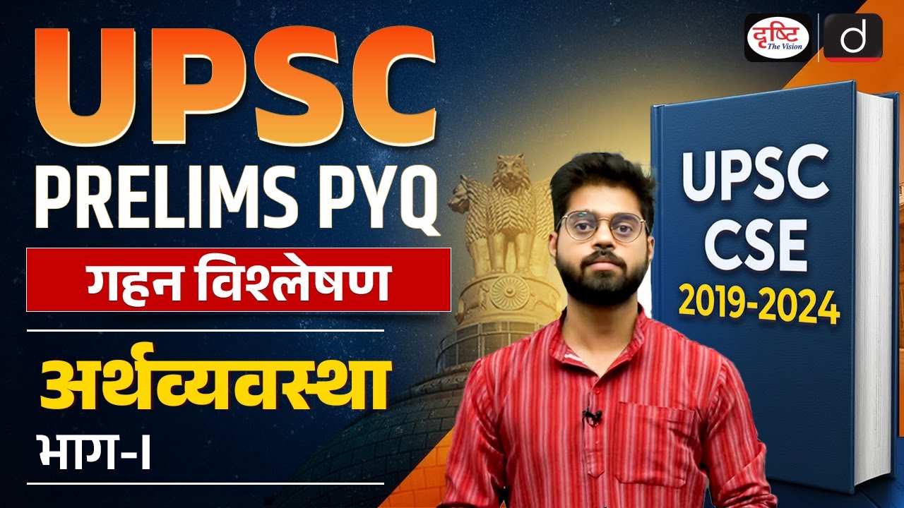 UPSC Prelims PYQ Analysis (2019-2024) | Economy | Part-I | Prelims 2025 | Drishti IAS