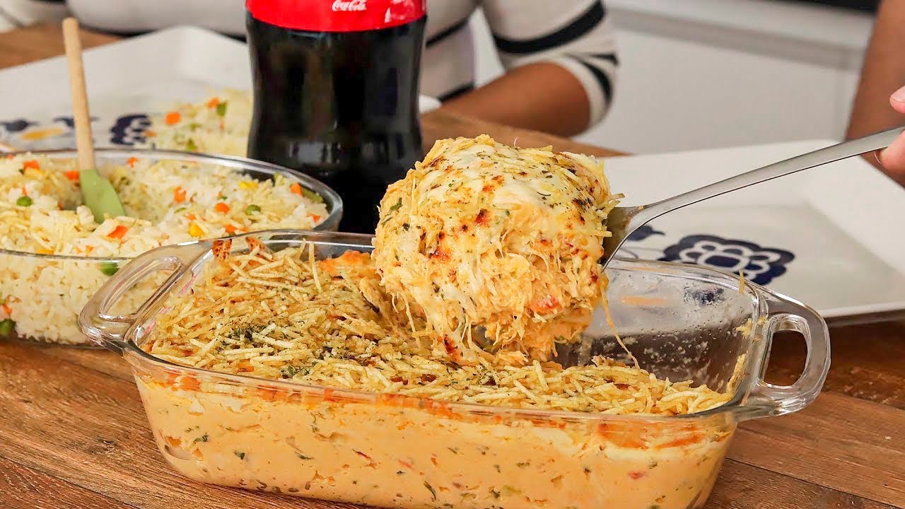UMAS DAS MELHORES RECEITAS COM FRANGO DO MUNDO | FRICASSÊ CREMOSO | Gabriel Freitas