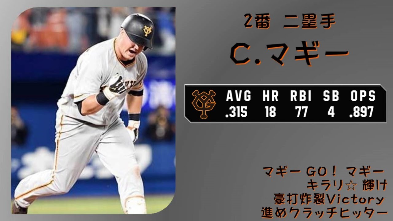 2017年 読売ジャイアンツ 1-9