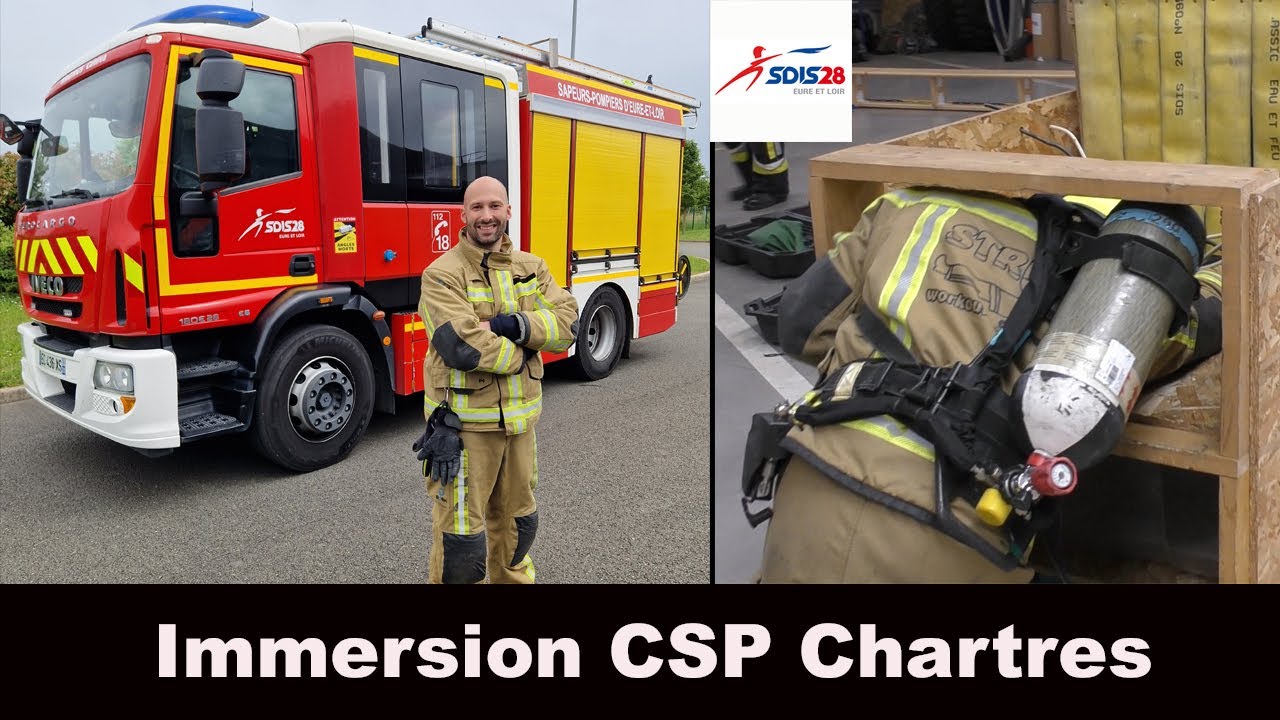 Immersion au CSP Chartres    SDIS 28