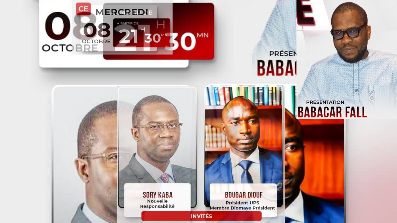 🚨🚨TFM LIVE : FARAM FACCE - Invit&eacute;s : Sory KABA et Bougar DIOUF - Pr : Babacar FALL - 08 Octobre 2025