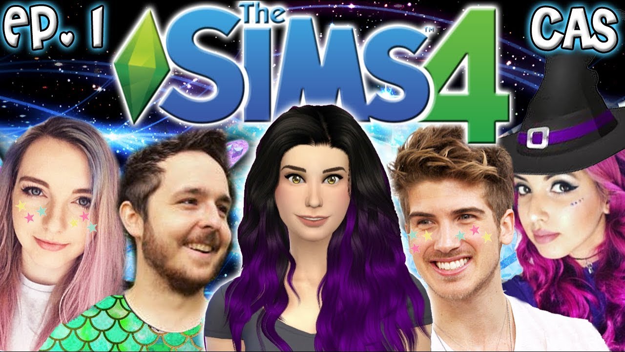 The Sims 4: Воспитание ВОЛШЕБНЫХ ютуберов — Эпизод 1 (Создание персонажа и строительство дома)