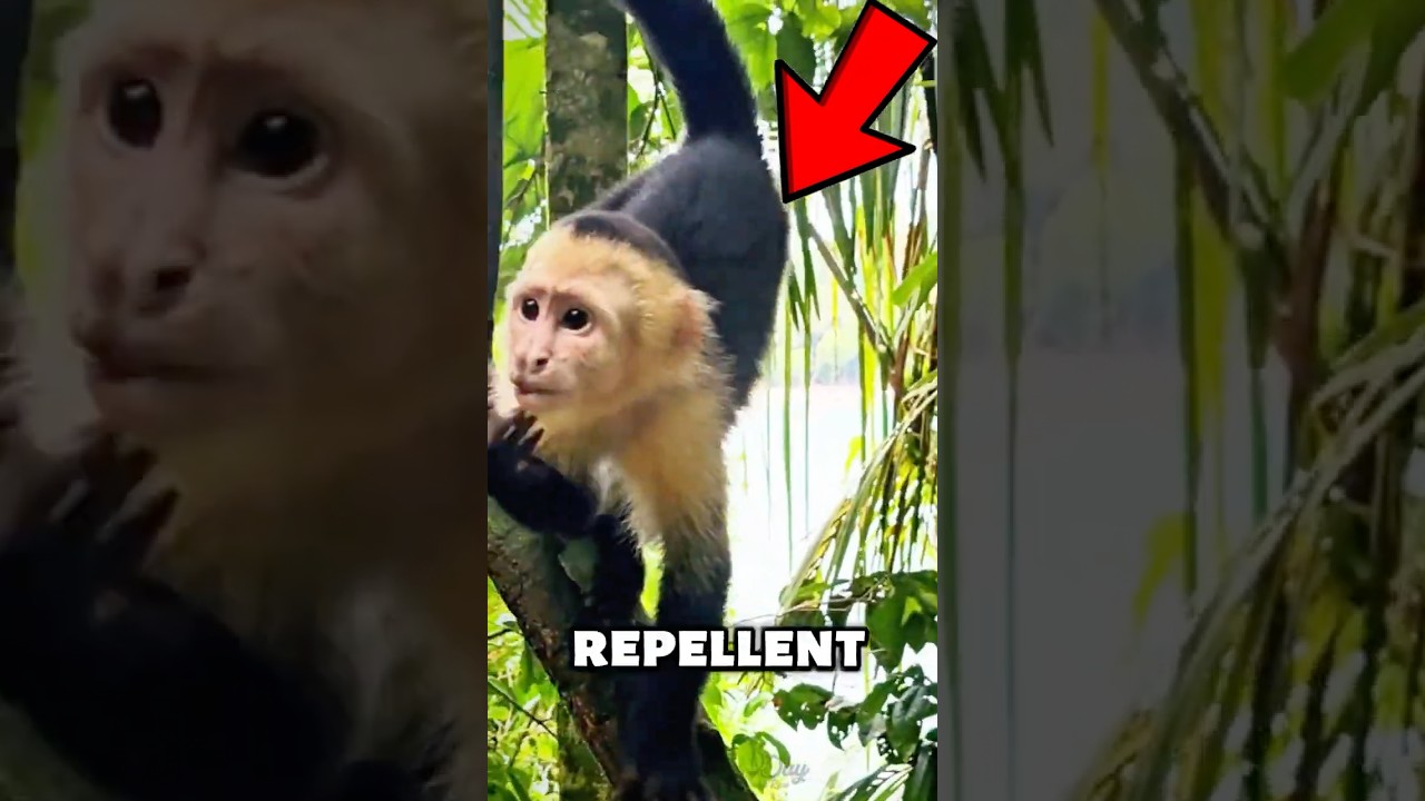 Monkeys' Secret Weapon: Millipede Bug Spray! 