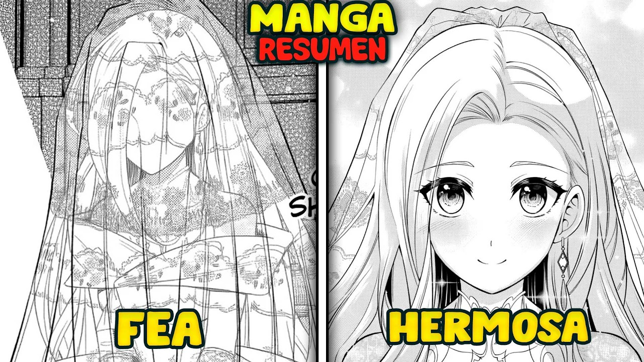 💔DEFENDIÓ a la PRINCESA FEA RECHAZADA, se CASÓ con ELLA y RESULTÓ ser una BELLEZA♥️ | Resumen Manga