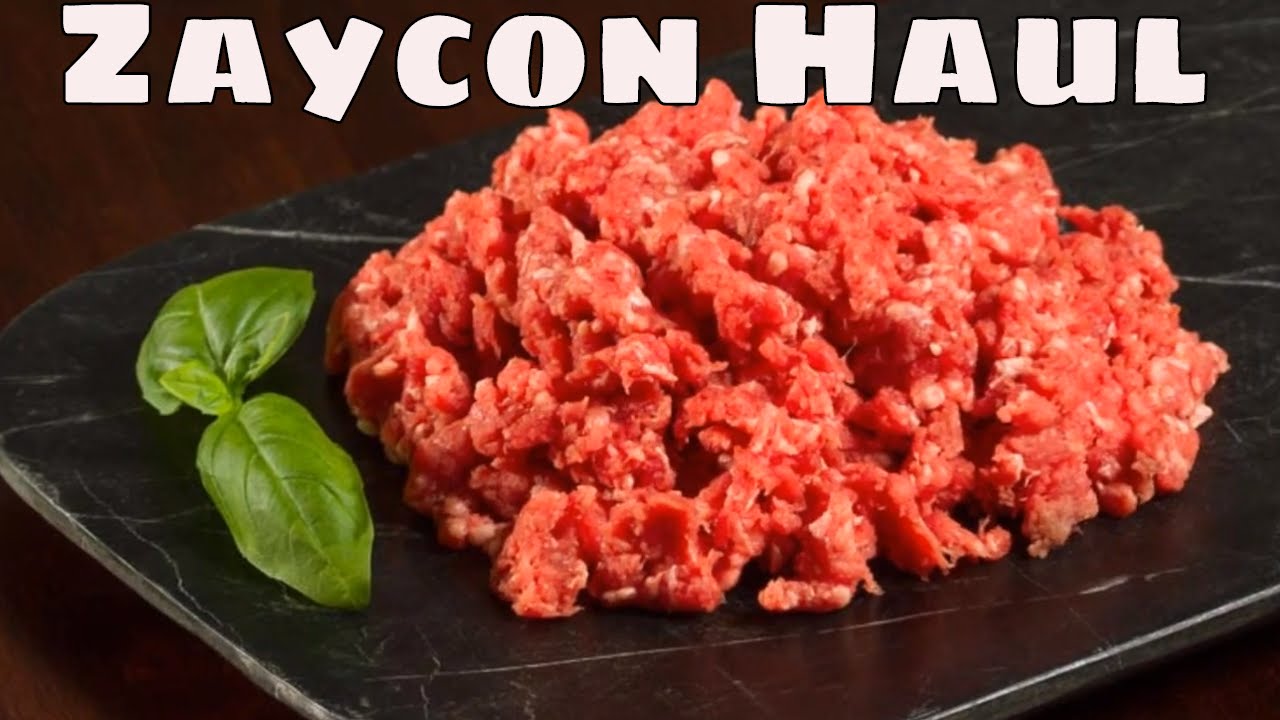 ~Zaycon Grass Fed Beef Haul With Linda's Pantry~