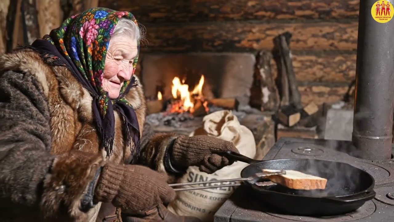 Living Alone in Extreme Cold: 85-Year-Old Woman’s Life Far from Civilization