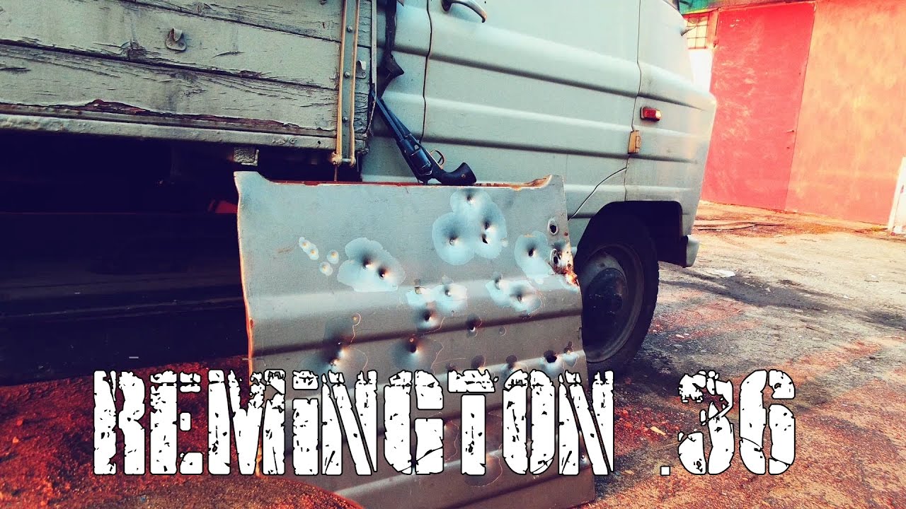 Remington Navy .36 Rigarmi Testy Skupienia i Przebicia