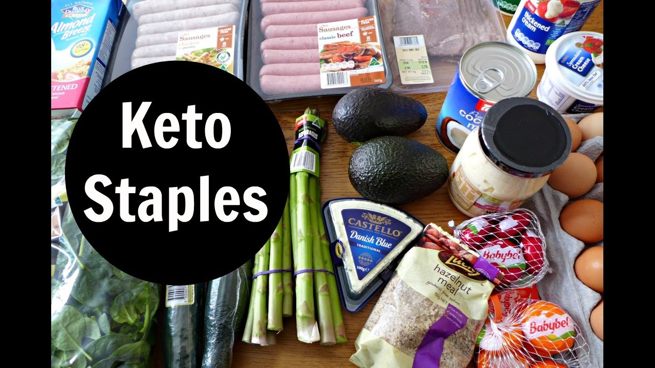 Keto Staples Grocery Haul - Low Carb Food Haul - Coles Australia