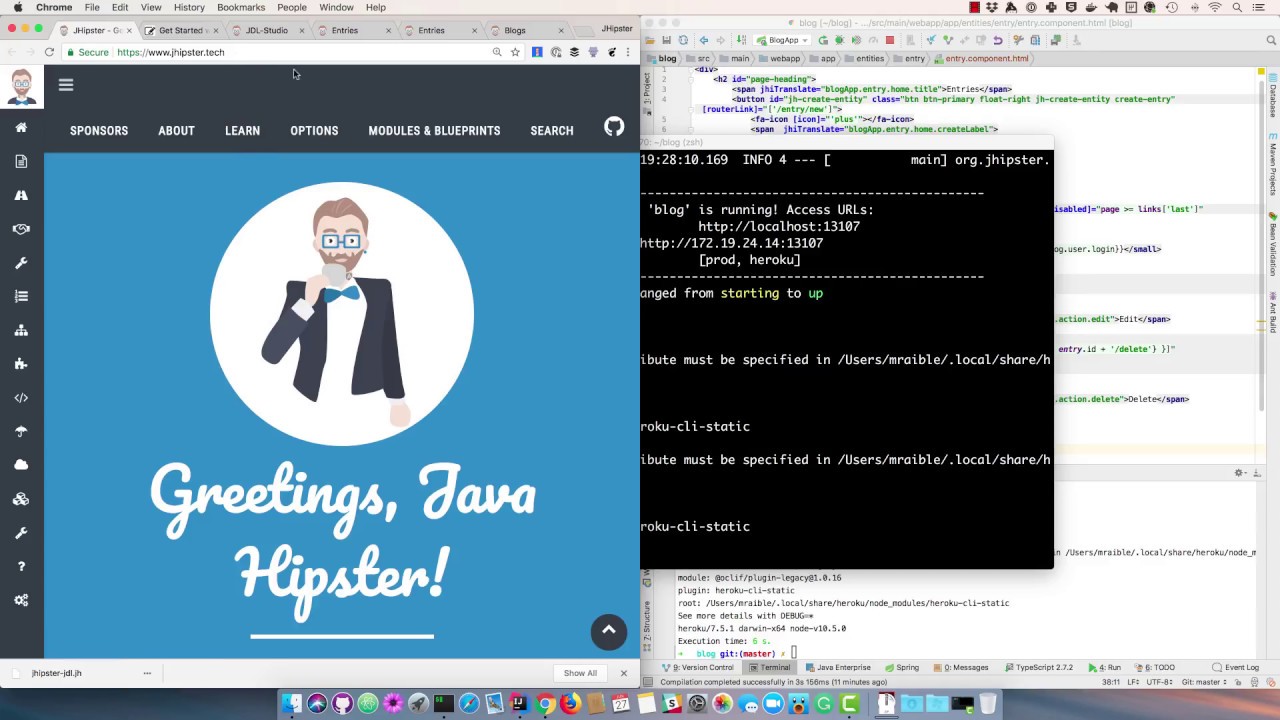 Get Started with JHipster 5