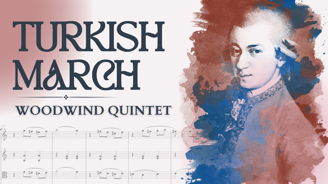 Woodwind Quintet • Rondo Alla Turca (Turkish March) sheet music