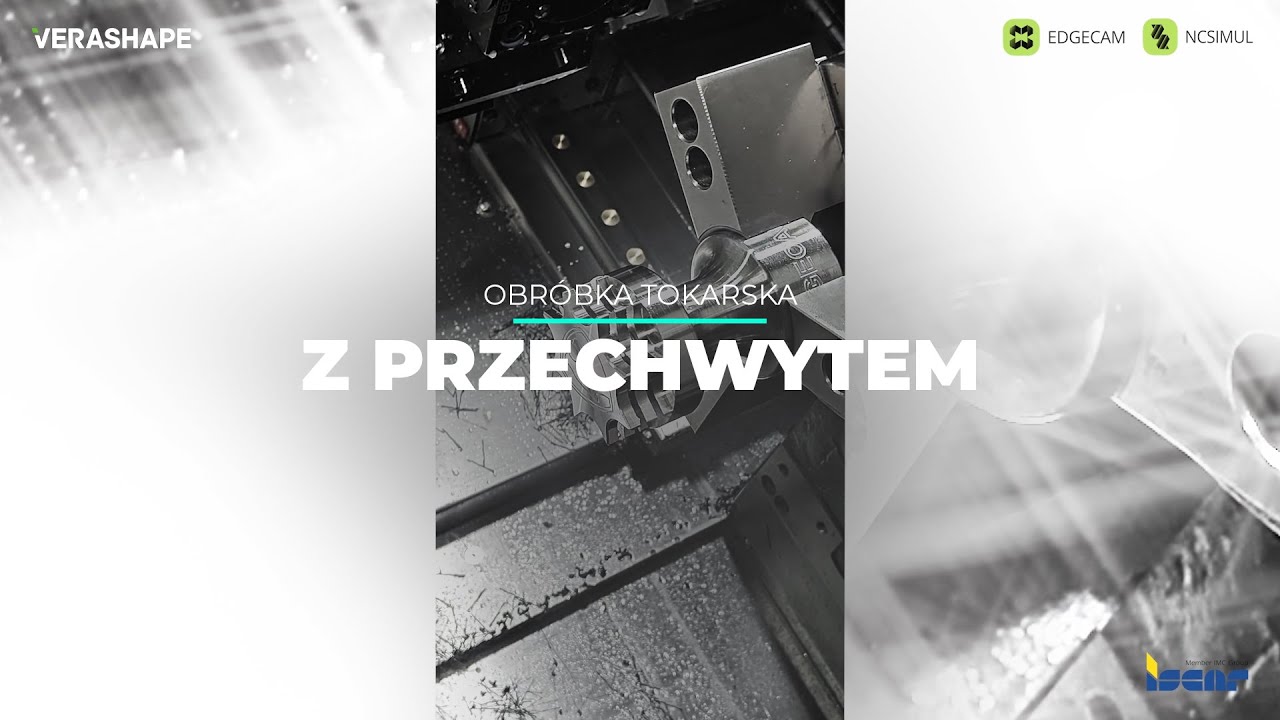 Zaprogramowane w EDGECAM | Obróbka detalu ze stali 40HM z użyciem narzędzi skrawających firmy ISCAR.