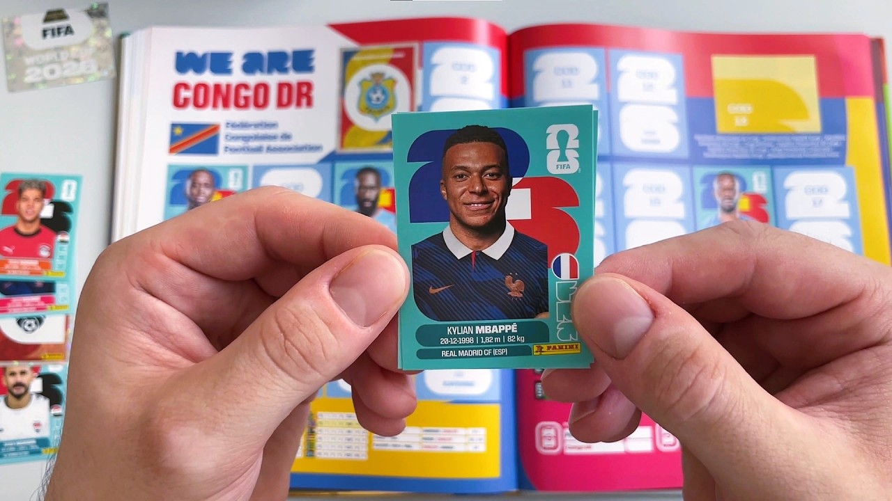 Panini FIFA World Cup 2026 Sticker Collection #3 | Mbappe Joins the Collection!  - 4K/60