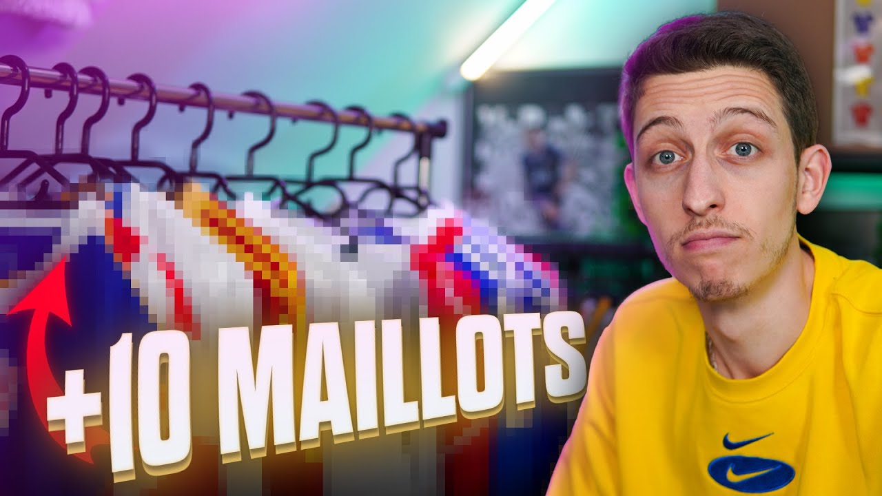 On AGRANDIT LA COLLECTION !😳(+10 MAILLOTS - AMJ #3)