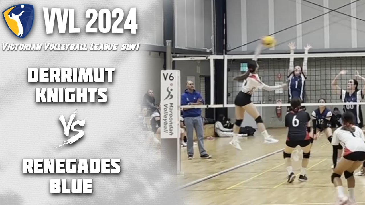 2024 VVL SLW1: Derrimut Knights VS Melbourne University Renegades Blue
