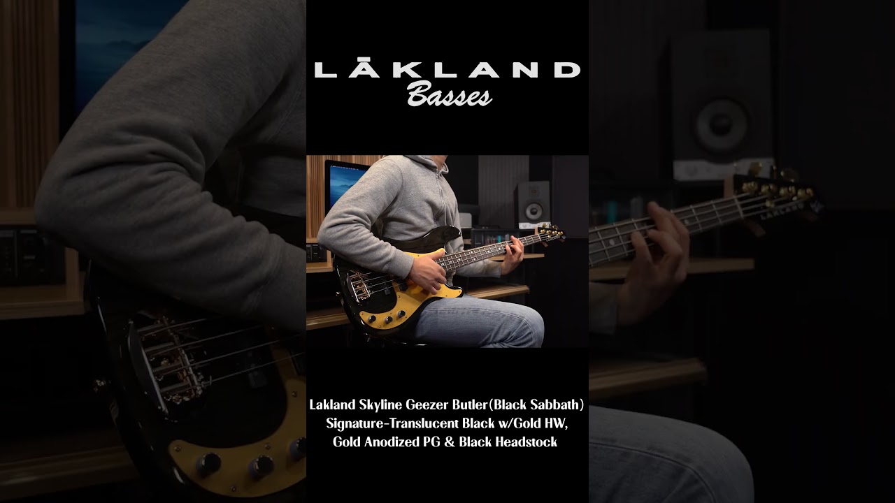박형주 (Joopark) - Lakland Skyline Geezer Butler(Black Sabbath) Signature Demo #musicforce #뮤직포스