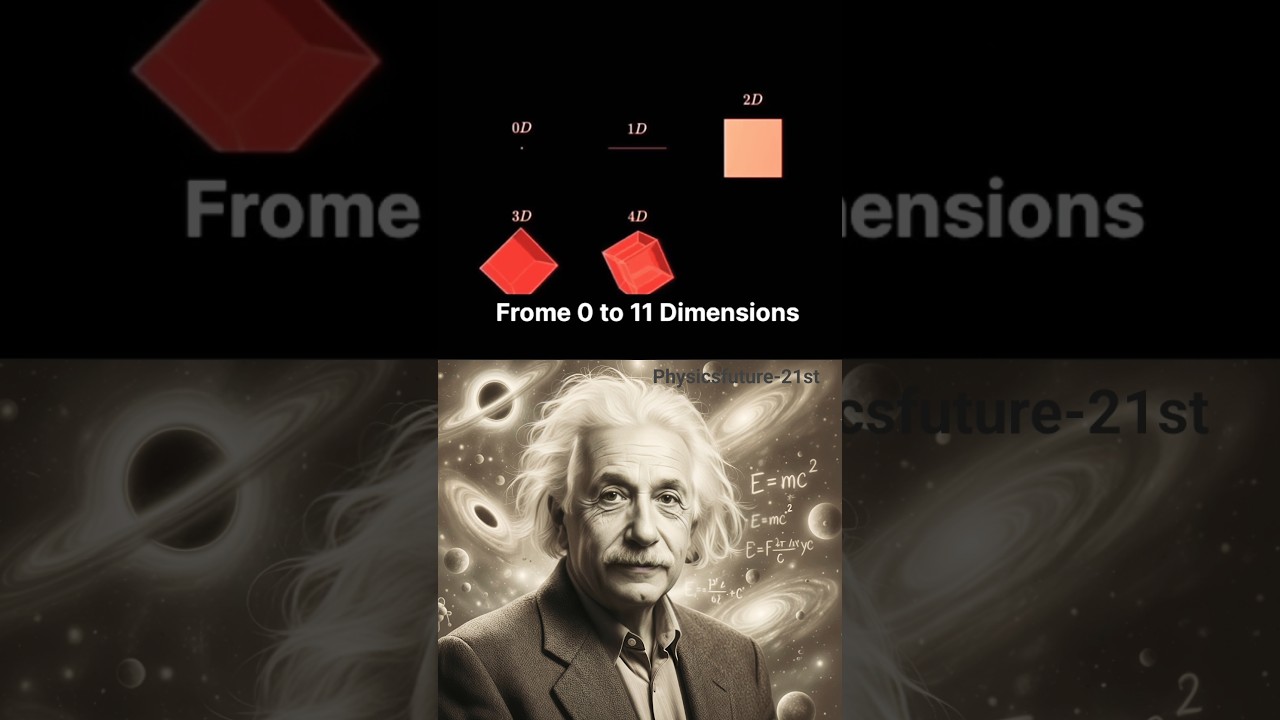 Journey Through All Dimensions | From 0D to 11D 🌌✨ 