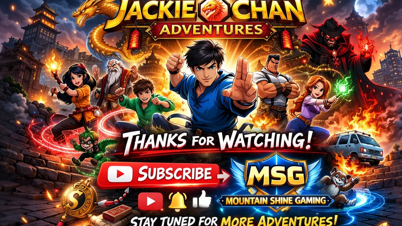 Jackie Chan Adventures Ending Gameplay | Mountain Shine Gaming |