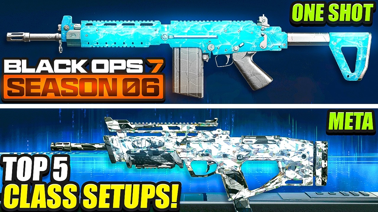 BLACK OPS 7: ТОП-5 *НОВЫХ* МЕТА-СБОРОК ПОСЛЕ ОБНОВЛЕНИЯ 6-ГО СЕЗОНА! 🏆 (Лучшие классы в BO7) Лучш...