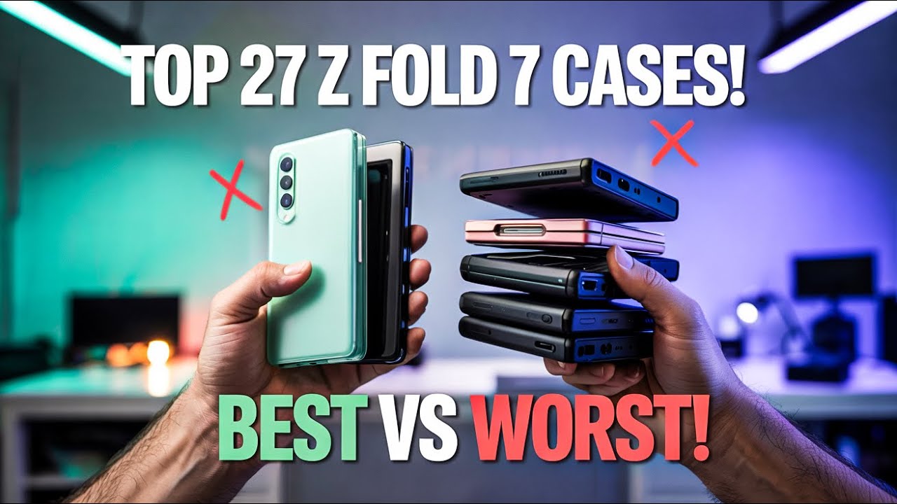 Best And Worst Cases For Galaxy Z Fold 7!  ✅
