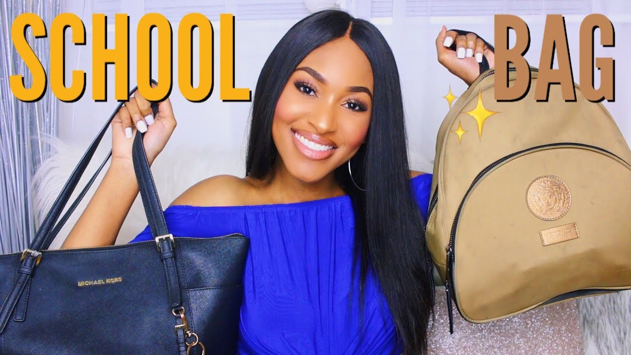 What's In My Backpack and Purse for Back To School