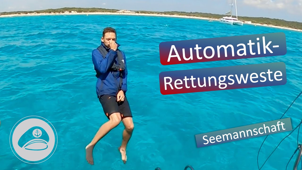 🛟 🤿 Auslösen einer Automatik-Rettungsweste ⚓️⛵️